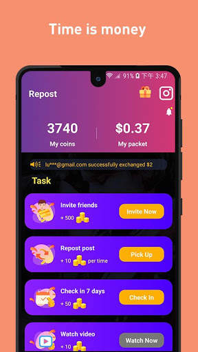 Repost Elf Pro - Repost & Download, Videostatus screenshot 6