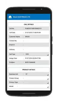 Bajaj Electricals Service App screenshot 4