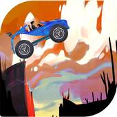 Crazy Car Driving hill 1