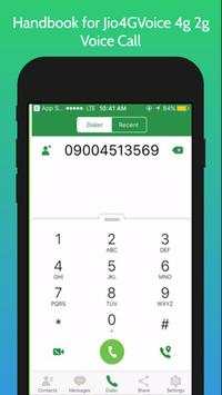 Guide for Jio4GVoice 4g 2g Voice Call screenshot 2