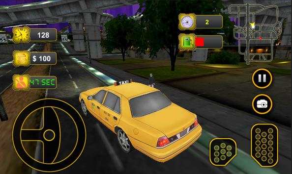 Real Taxi Car Driving screenshot 7