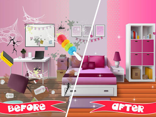 Messy Mansion Cleanup: Family Home Cleaning Game screenshot 6