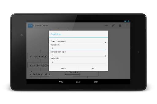 Flowchart Editor Lite screenshot 3