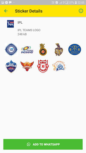 IPL Stickers For Whatsapp2020-WhatsApp StickersIPL screenshot 3