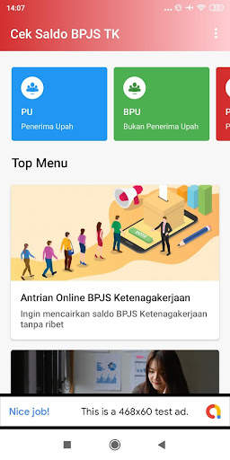 Cek saldo bpjs ketenagakerjaan screenshot 1