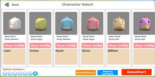Random Choice Dinosaur Game : Offline screenshot 5