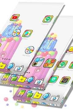 Jelly Colors Launcher Theme screenshot 1