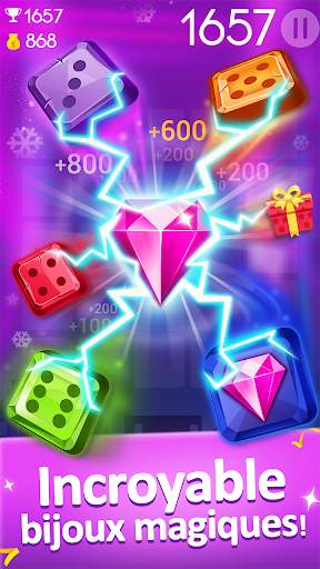 Jewel Games－Jeu Fusionner Dés screenshot 2