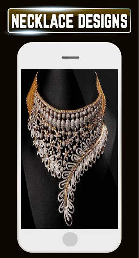 New Gold Necklace Designs Jewellery Gallery Ideas screenshot 3