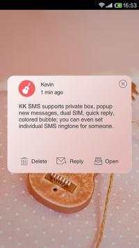 KK SMS Guitar Dream Theme screenshot 3
