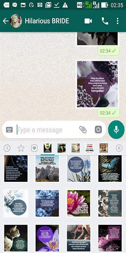 3000 Stiker WA Kata Bijak Motivasi WAStickerApp screenshot 1