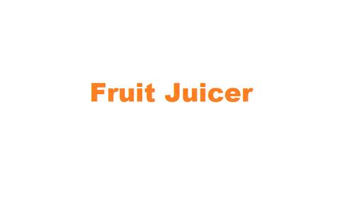 Fruit Juicer screenshot 1