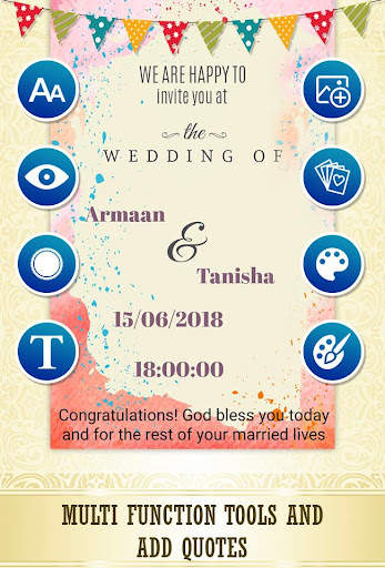 Wedding Card Maker : Wedding Invitation Maker screenshot 3