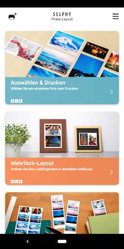 SELPHY Photo Layout screenshot 1