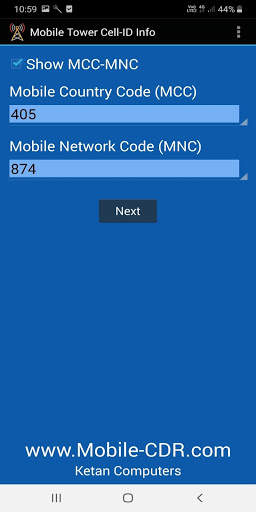 Mobile Tower Cell-ID Info screenshot 5