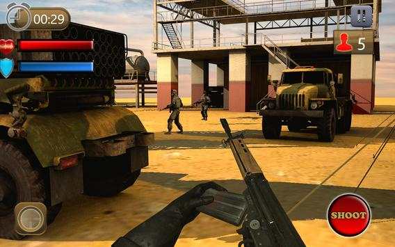Army Sniper War Game: Invisible Desert Killer screenshot 5