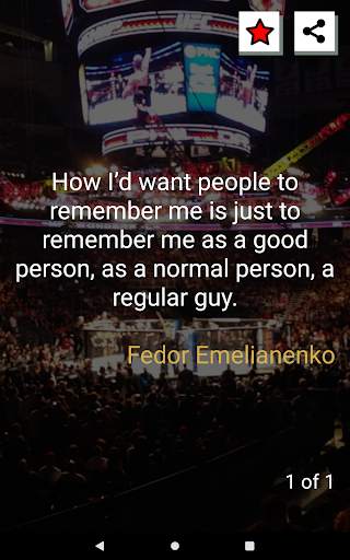 MMA Quotes - To Real Fight Fans screenshot 14