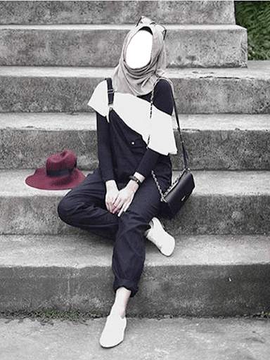 Girls Hijab Photo Frames 1 تصوير الشاشة