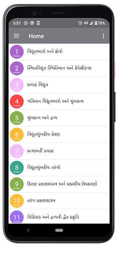 12Th Physics Textbook In Gujarati screenshot 1