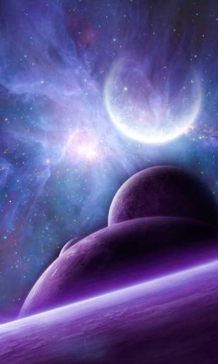 Planets Live Wallpaper (backgrounds & themes) screenshot 1