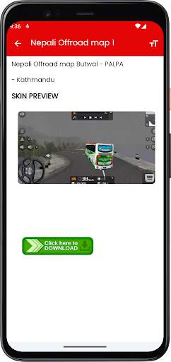 Bus Simulator Nepali Skins/Map screenshot 5