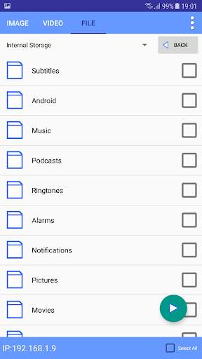 SimPFile - Simple WiFi File Send and Share screenshot 3