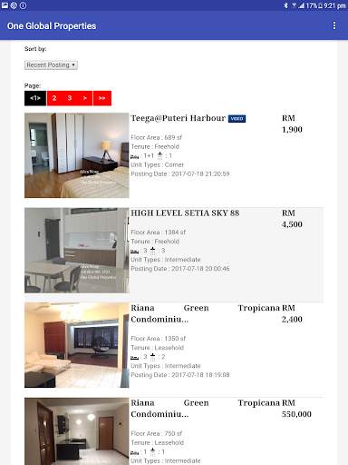 One Global Properties screenshot 14