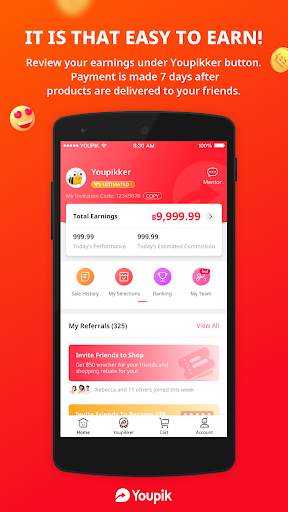 Youpik - Shop & Share to Earn 3 تصوير الشاشة