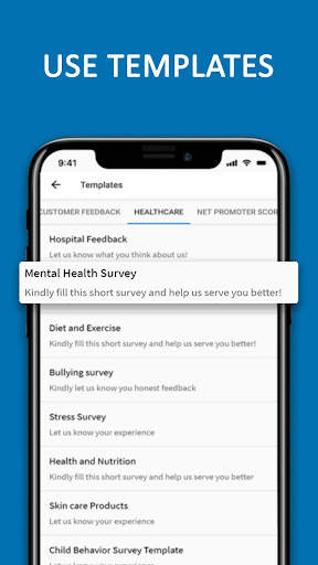 Survey App screenshot 1