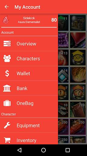 Sidekick for GW2 4 تصوير الشاشة