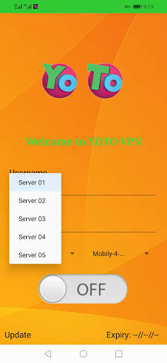 YOTO VPN screenshot 2