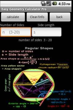 Easy Geometry Calculator screenshot 18
