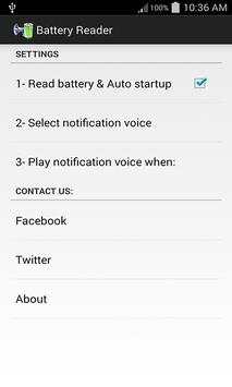 Battery Reader 1 تصوير الشاشة