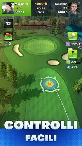 GOLF OPEN CUP - Clash & Battle screenshot 1