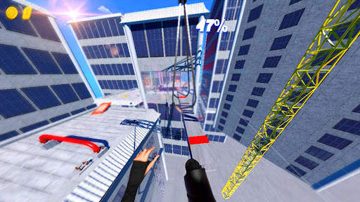 Rooftop Ninja Run screenshot 2