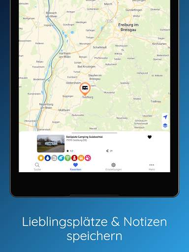 Stellplatz-Radar: Wohnmobil Stell- & Campingplätze screenshot 17