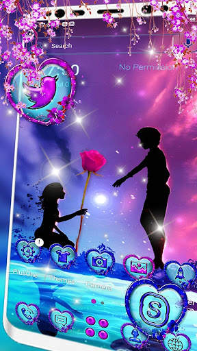 Love Couple Launcher Theme screenshot 1