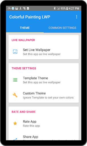 Colorful Painting Live Wallpaper screenshot 9