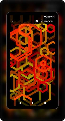 Hex AMOLED Neon Live Wallpaper 2021 screenshot 15