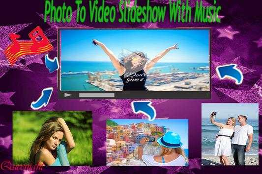 Photo To Video Slideshow screenshot 1