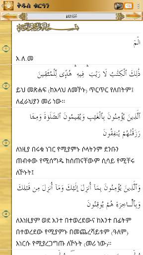 AMHARIC QURAN PRO screenshot 5