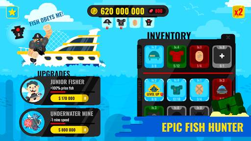 Epic Fish Hunter - Idle fishing game screenshot 2