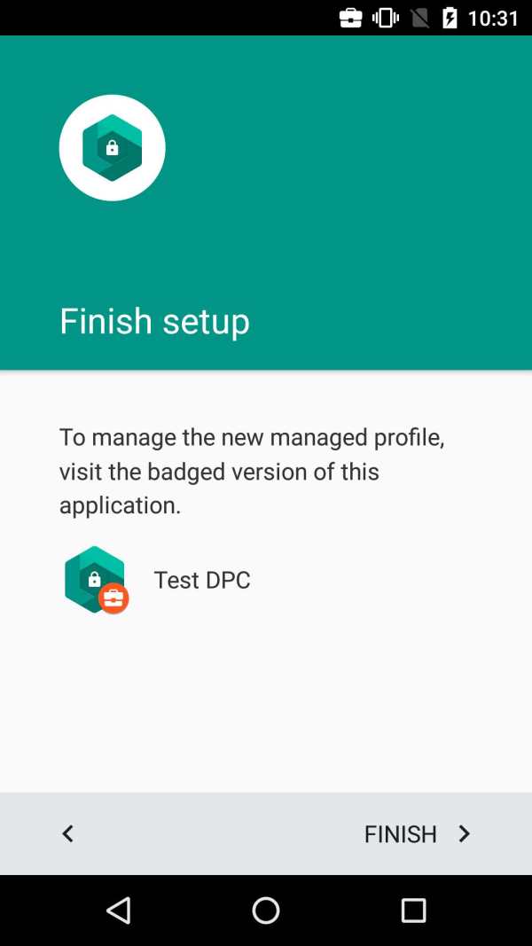 Test DPC 2.0 screenshot 2