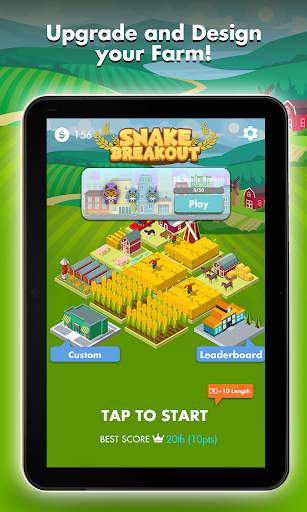 Snake Breakout: Collect Blocks Farm Builder Games screenshot 11