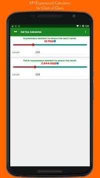 Gems Calc of Clash of Clans screenshot 3