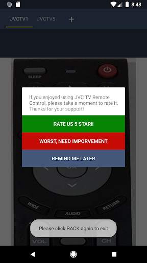 JVC TV Remote screenshot 5