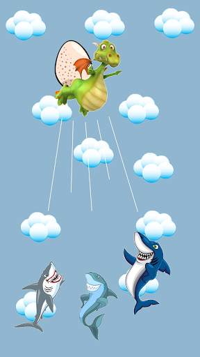 Keep Away, Sharks! screenshot 2