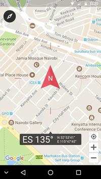 Vcompass - find your positions and  direction screenshot 1