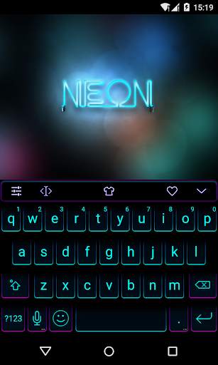 Emoji Keyboard-Neon screenshot 1