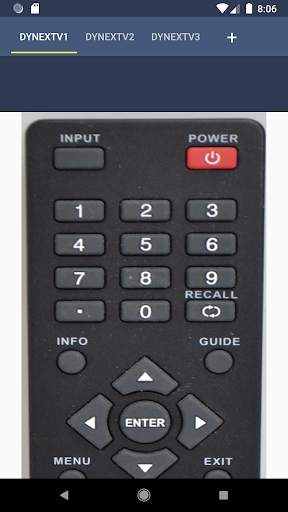 Dynex TV Remote screenshot 2